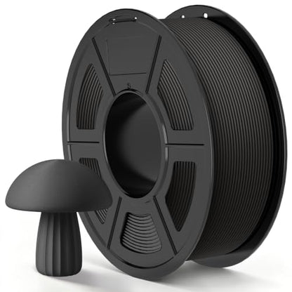 TECBEARS Black PLA Classic Filament Rapid 50-600mm/s Printing - color: 1kg Black