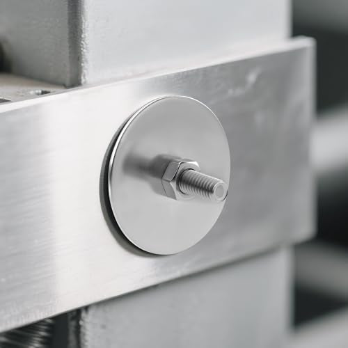 84PCS 3/8" x 1" Fender Washers, 304 Stainless Steel 18-8, Thickened 3/8 Fender Washer,3/8" ID x 1" OD - color: Silver, size: 3/8x1"