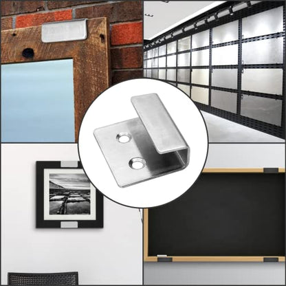 Luomorgo Tile Display Wall Hanger, Small Size, 10 Pcs, Silver - size: Small Silver