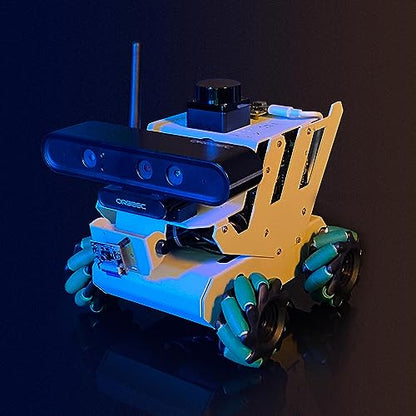 Yahboom ROS Robot Kit Sunburst RDK Based on RDK X3/X5 Board SLAM Map Navigation Depth Camera Visual Recognition ROS2 Educational Robotic (RDK X5 Advanced Edition)