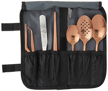 Mercer Culinary 8 Piece Plating Set, Rose Gold - size: 8-Piece Plating Set, Rose Gold
