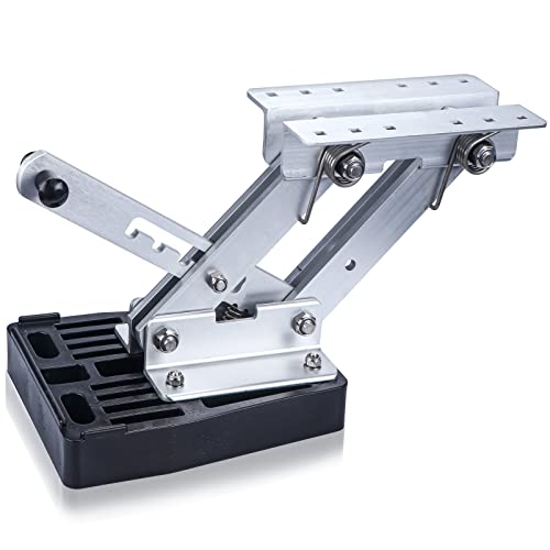 Boat Outboard Motor Bracket, Aluminum Boat Engine Support 20 HP