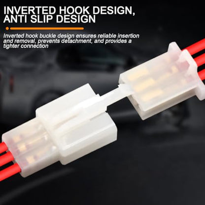 Mandark Car Electrical Wire Connectors Kit, 432PCS 2.8mm 2 3 4 6 9 Pin Electrical Wire Male Female Plug Assortment, Auto Pin Header Crimp Wire Terminals Connector Set, Universal for Vehicles