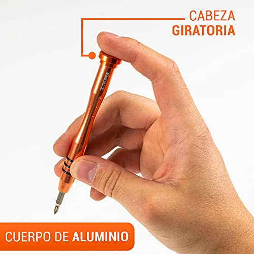 TRUPER JOY-32 Precision Screwdriver, 30-Bit and Extension Rod Set