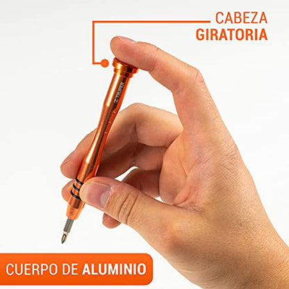 TRUPER JOY-32 Precision Screwdriver, 30-Bit and Extension Rod Set