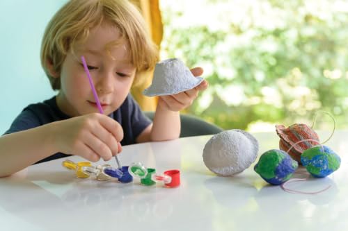 4M Green Paper Craft Kit for Kids Ages 5-12 - 3-in-1 Papermaking, Flower Press & Bead Jewelry Making - Eco-Friendly STEM Arts Crafts with Glow-in-the-Dark Moulds, Recycled DIY Gift - style: Green Paper Craft