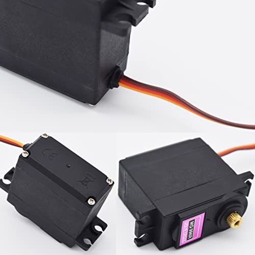 Adeept 996R Servo Motors, Metal Gear Torque Digital Servos Motor - style: 4PCS