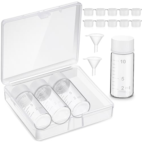 Baderke 4 Pcs Liquid Medicine Travel Container, Clear,10ml - color: Clear, size: 10ml