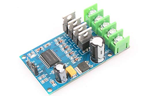 NOYITO 170W High-power H-bridge Motor Drive Module 2-Channel PWM Inputs 0-100% Duty Cycle with Instantaneous Braking Capability Forward Reverse Support 3.3V 5V Logic input Analog input MCU IO Port