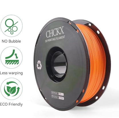 12 Pack PLA 3D Printer Filament, 1kg Spool (2.2lbs) - color: 12*1kg(black+porcelain White+gray (New)+peachy Pink+bamboo Green+starry Blue+purple+skin Color+silver+light Yellow+vibrant Orange+pink)