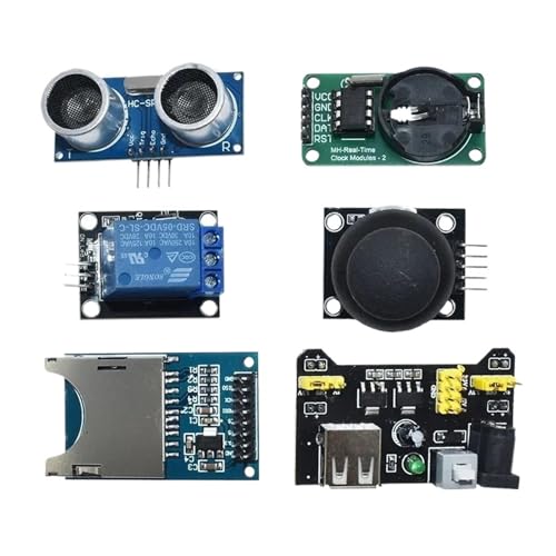 45 in 1 Sensors Modules 16 Kinds Starter Kit, Better Than 37 in 1 DIY UNO R3(37 in 1 kit) - color: 37 in 1 Kit