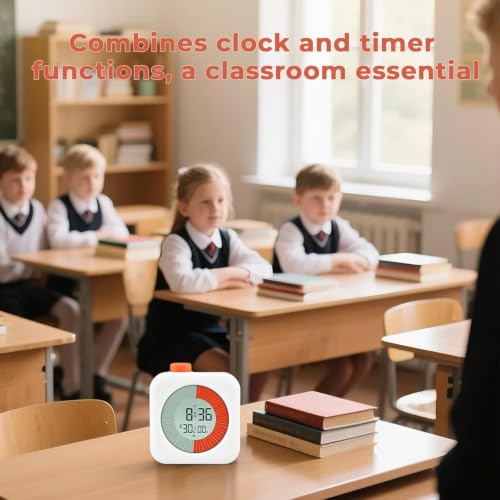 EooCoo Visual Timer for Kids, ADHD, Toddler Essentials, Boo Basket Stuffers - style: Trinity Core
