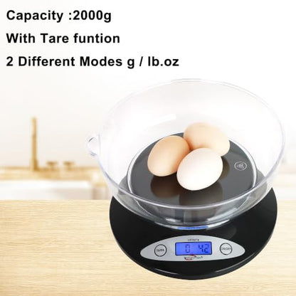 Weighmax Electronic Kitchen Scale - Weighmax 2810-2KG black - size: 2KG