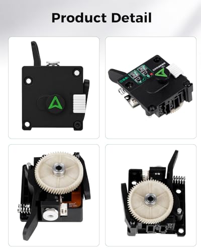Creality Official Ender 3 V4 Extruder, High Torque Up to 80N, Dual Gear Design for Smooth & Precise Feeding, Compatible with Creality Ender 3 V4 3D Printer - style: Extruder