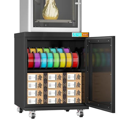 Mobile 3D Printer Stand with Filament Storage & Dehumidifier - color: 3D-LZB