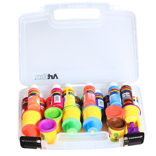 ArtBin 12-Inch Quick View Deep Base Carrying Case, Translucent - size: 12 inch - Deep