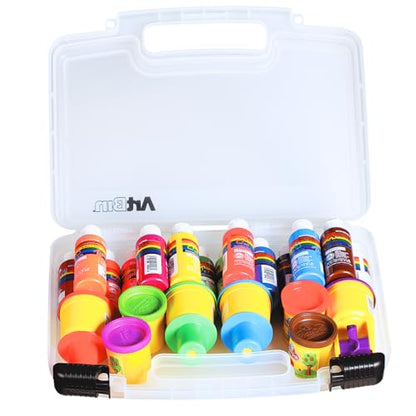 ArtBin 14-Inch Quick View Lockable Carrying Case, Clear - size: 14 inch - Standard