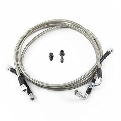 48RE Transmission Cooler Hoses Lines Kit SS Fits for 2003-2007 Dodge Ram 2500/3500 Cummins 5.9L 48RE Transmission