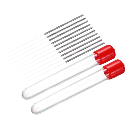 MECCANIXITY 10Pcs 3D Printer Nozzle Cleaning Kit Precision 0.15mm Stainless Steel Cleaner Needles for 3D Printer Clog Removal, Maintenance - size: 0.15mm