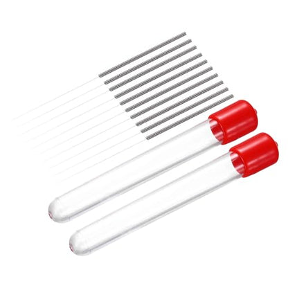 MECCANIXITY 10Pcs 3D Printer Nozzle Cleaning Kit Precision 0.15mm Stainless Steel Cleaner Needles for 3D Printer Clog Removal, Maintenance - size: 0.15mm
