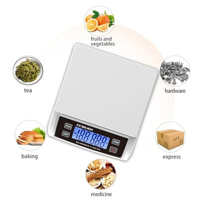 Food Scale 66lb,Rechargeable Digital Kitchen Scale for Baking