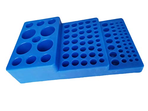 Multifunctional Test Tube Rack Vial Rack Trapezoidal Test Tube Rack for 0.2ml-50ml Test Tube