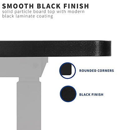 VIVO Black 71 x 30 in Table Top, DESK-TOP72-30B - color: Black