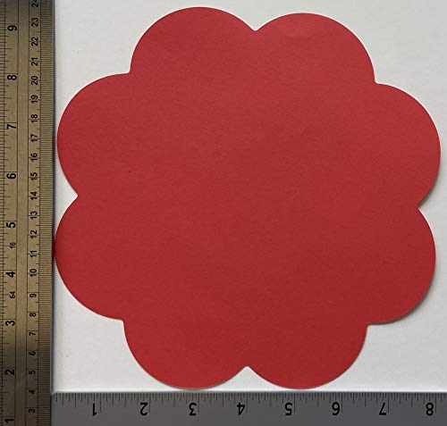 SHAPES ETC. 8" x 10" Flower Creative Cut-Outs, Multicolor, 15-Count