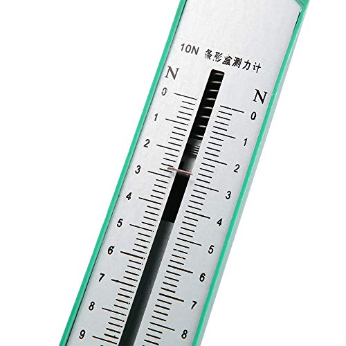 Newton Force Meter Spring Scale, Pull-Type Hanging Spring Dynamometer Mechanical Instrument 10N, Measure The Mass of Objects Within 1kg