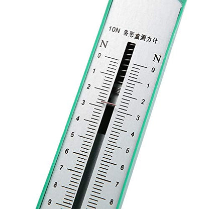 Newton Force Meter Spring Scale, Pull-Type Hanging Spring Dynamometer Mechanical Instrument 10N, Measure The Mass of Objects Within 1kg