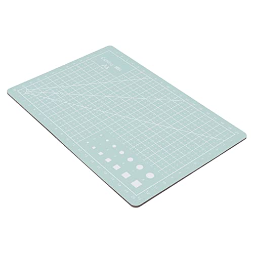 Generic A5 Cutting Mat, Self Healing PVC Grid Lines Board for Paper Leather Fabric, with Anti Skid Design to Protect Work Surface
