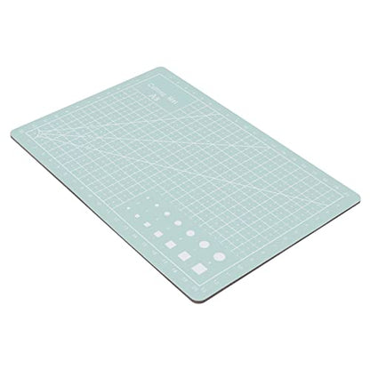 Generic A5 Cutting Mat, Self Healing PVC Grid Lines Board for Paper Leather Fabric, with Anti Skid Design to Protect Work Surface