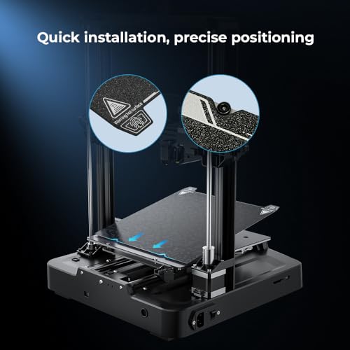 Creality K1 Max Build Plate Kit 315 * 310mm Dual-Sided Printing Platform Board Glossy PEO + Matte PEI Plate Build Surface for K1 Max, Ender 3 Max Neo, Ender 3 S1 Plus 3D Printers - style: K1 Max PEO PEI Plate