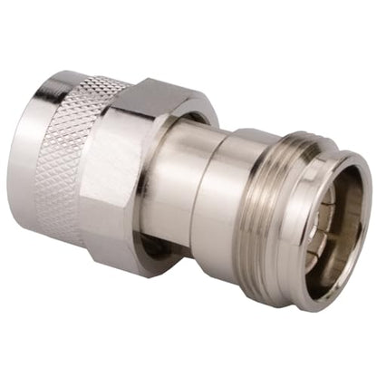 4.3/10 Mini Din Female to N Male Adapter 4.3-10 MiniDIN Adaptor Low PIM 160dBc (4.3-10 Female to N Male) - color: 4.3-10 Female to N Male