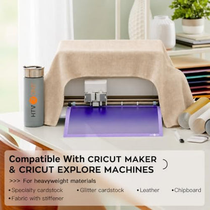 HTVRONT Strong Grip Cutting Mat 12x12, 2 Pack, Quilting & Crafting - color: Purple, size: 12X12in