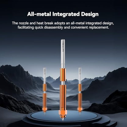 Creality Official 2025 K1/K1C/K1 SE/K1 Max Hotend Kit, Upgrade Ceramic Heating Block Kit, New Version Terminal with Buckle, 600mm/s High-Speed with Unicorn Quick Swap Nozzle for K1 Series 3D Printers - style: K1/K1C/K1 SE/K1 Max