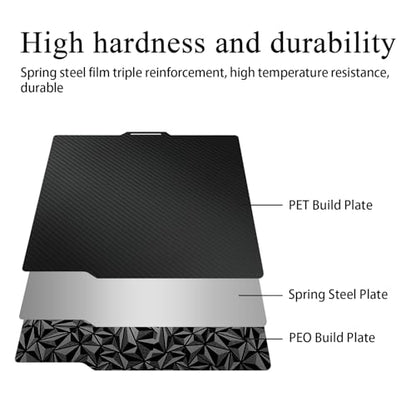 3PK P2S Build Plate for P2S/X2D/P1S/A1/P1P/X1C Dual-Sided Cold Cool Sheet - color: Cold