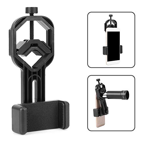 Hilitand S erounder Telescope Phone Adapter Mount, Cell Phone Bracket Adapter Compatible with Binoculars, Monoculars, Telescopes & More