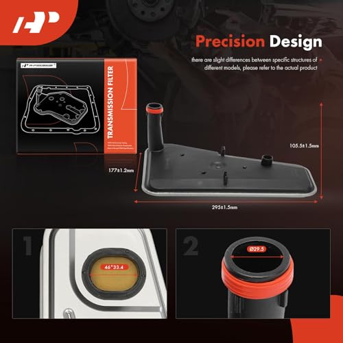 A-Premium Automatic Transmission Fluid Filter with Pan Gasket
