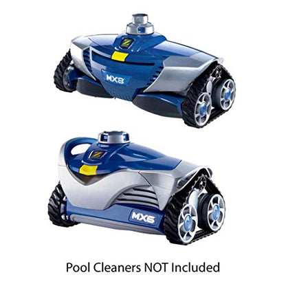 AR-PRO 1 Pair R0526100 Exact Track Replacement | Compatible with MX8/MX6 In-Ground Pool Cleaner/Made of Premium, Heavy Duty Rubber - Improving The Parts Life Cycle by 50% - size: 1-Pair Track(R0526100)