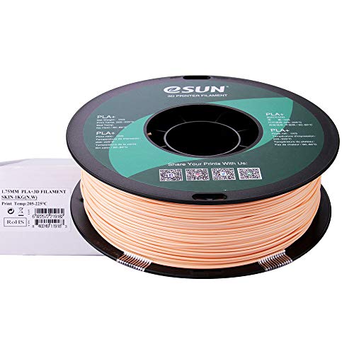 eSUN PLA PRO (PLA+) 3D Printer Filament, Dimensional Accuracy +/- 0.03mm, 1kg Spool, 1.75mm, Beige - color: Beige
