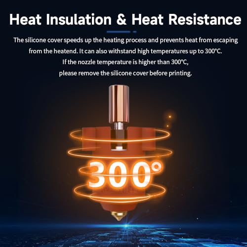 Creality K1C Silicone Socks, K2 SE Silicone Cover, 3D Printer Hotend Heat Insulation Case Heating Block Cover for Creality Ender 3 V3 Plus/Ender 3 V3 KE/Ender 3 V3 SE/K1 SE/K1/K1 Max(3PCS) - size: K2 SE/K1 Series/Ender 3 V3 Series