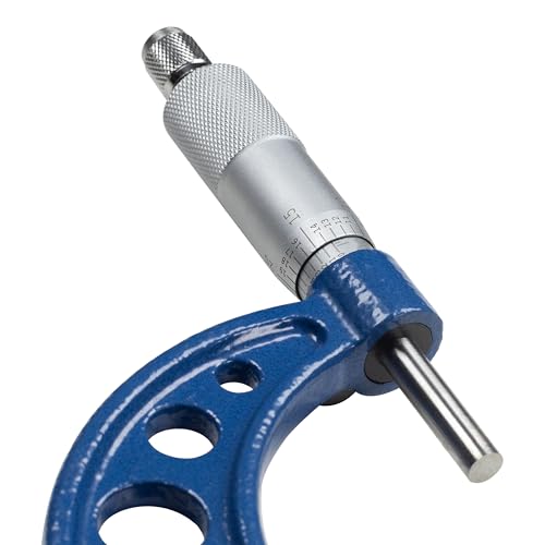 HFS 2-3 Inch Outside Micrometer, 0.0001Inch Accuracy, Micrometer Gauge - size: 2-3"x0.0001", style: Classic Ratchet