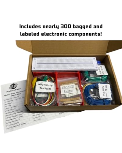Make: More Electronics Component Pack 1, Experiments 1-14