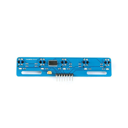 2PCS TCRT5000 Infrared Recognition Sensor IR 3.3V-5V 5 Channel Black and White Line Recognition Track Sensor for Arduino Smart Car Robot