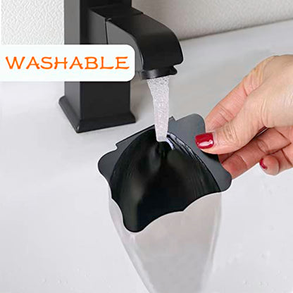 Reusable Storage Bin Labels - Clip On Closet & Basket Holder with 2 White Chalk Labels - style: Butterfly Shape 20