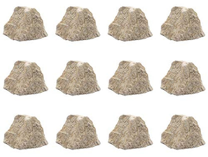 EISCO - 12PK Raw Travertine, Sedimentary Rock Specimens - Approx. 1" - Geologist Selected & Hand Processed - Great for Science Classrooms - Class Pack
