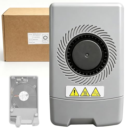 Original Ad5x Extruder Front Cover with 4010 Cooling Fan Prevents Extrusion Failure for Flashforge AD5X Hotend Cover High‑Temp Resistant Material,Toolhead Front Cover for Flashforge AD5X Accessories - color: Hotend Front Cover with Fan