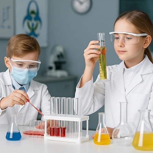 100ml Plastic Graduated Cylinder, Hexagonal Base, Double Scale