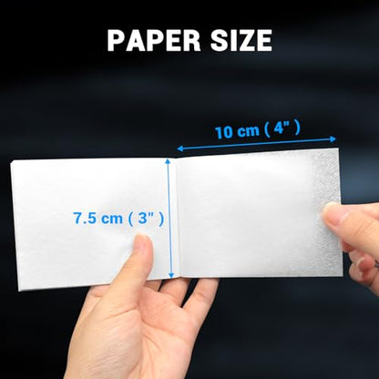 700 Sheets Lens Cleaning Tissue Paper for Camera, Microscope, Lint Free - color: White